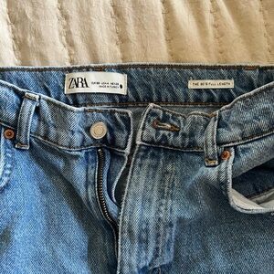 Zara Classic Blue Denim Pants